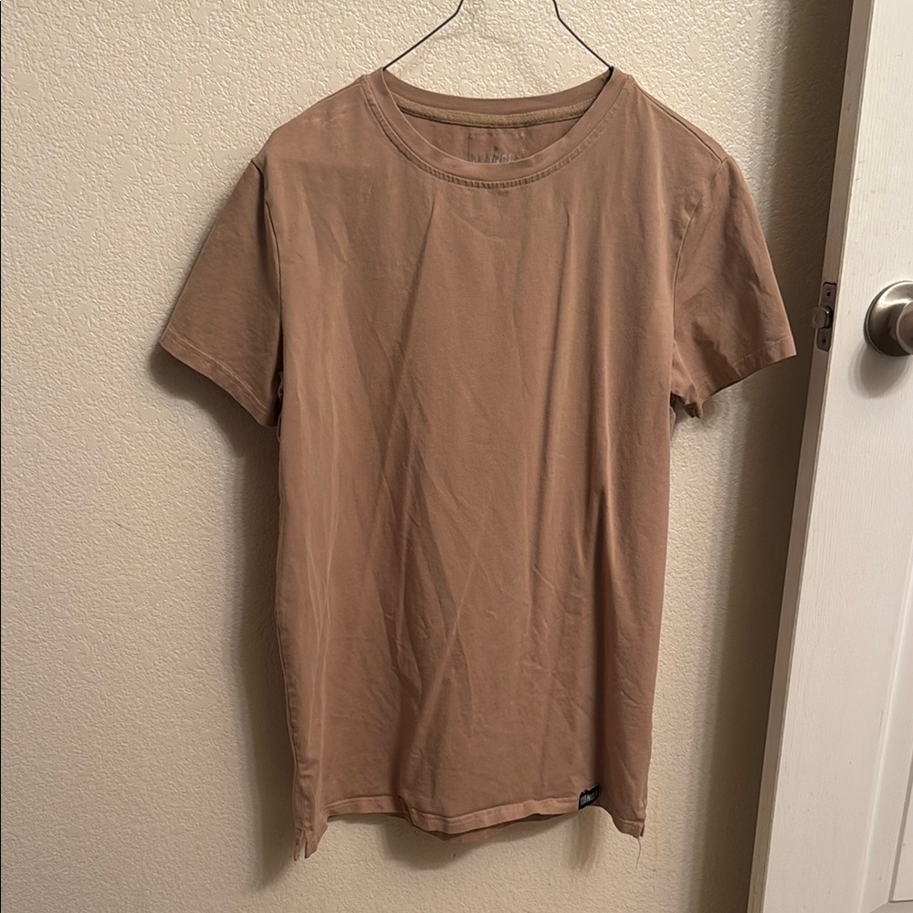 YoungLA Tan Short Sleeve Tee Casual Comfort